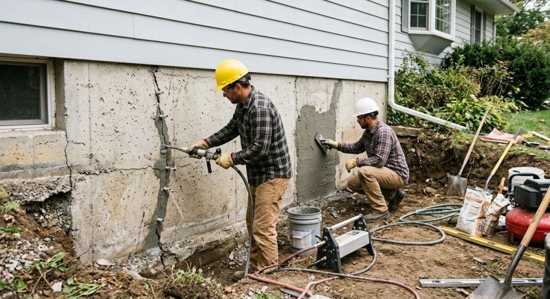 Basement Foundation Repair in Martinez, CA