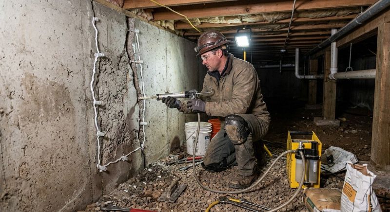 Basement Foundation Repair in Travis Afb, CA