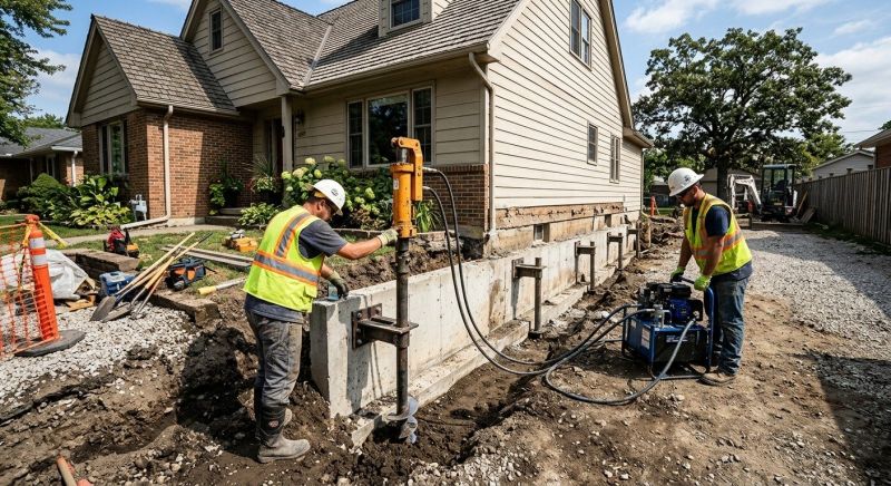 Basement Stabilization in Solano County, CA