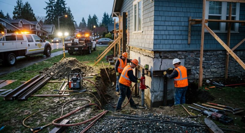 Building Foundation Repair in Solano County, CA