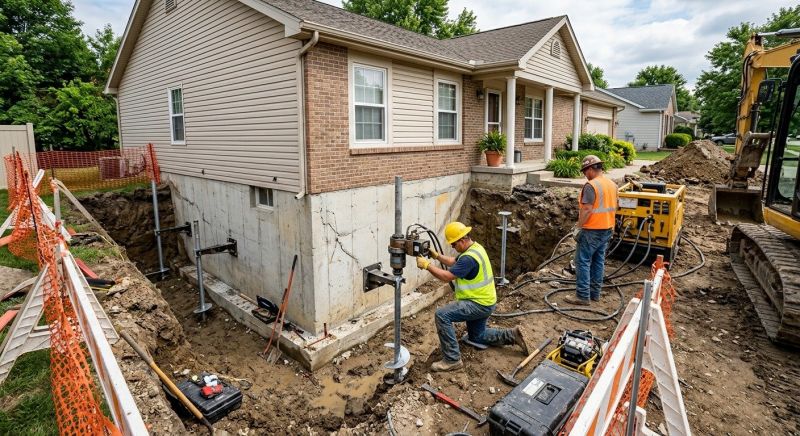 Building Foundation Repair in Napa, CA