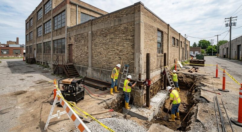 Building Foundation Repair in Vacaville, CA