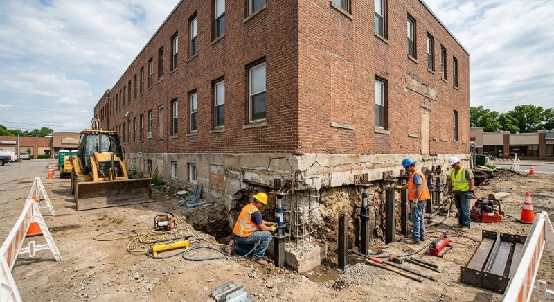 Commercial Foundation Repair in Solano County, CA