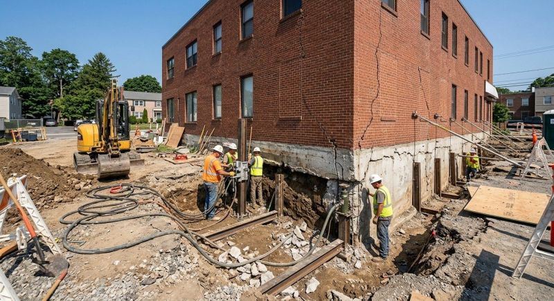 Commercial Foundation Repair in Solano County, CA