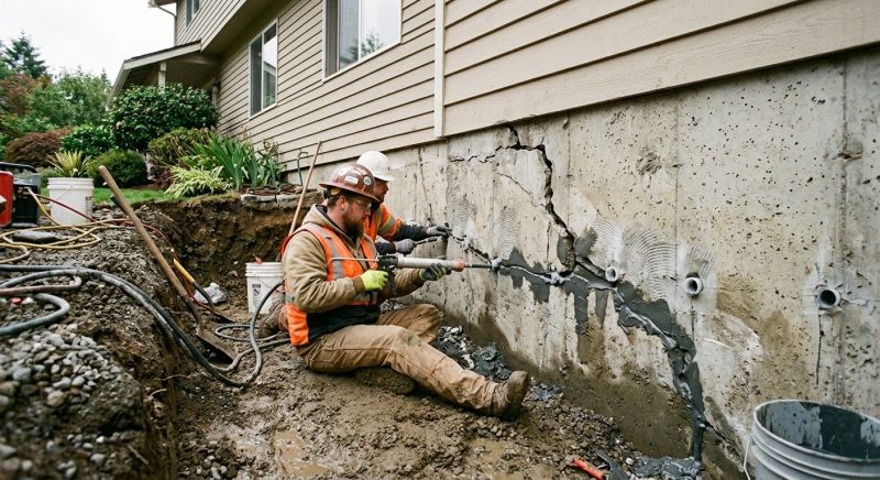 Cracked Foundation Repair in Vallejo, CA