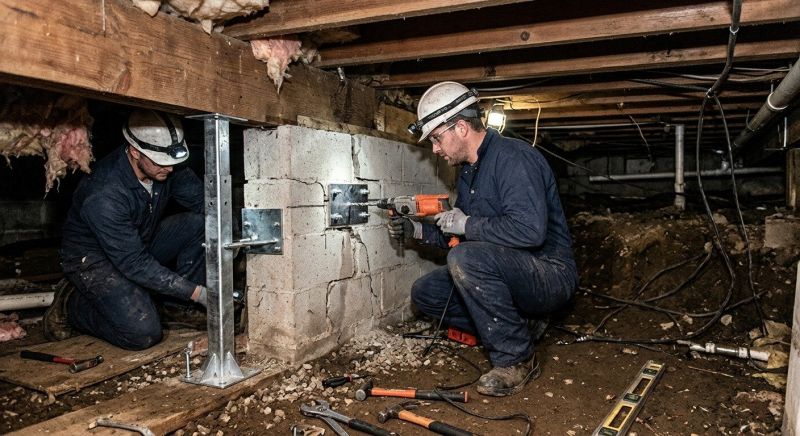 Crawlspace Foundation Repair in Benicia, CA