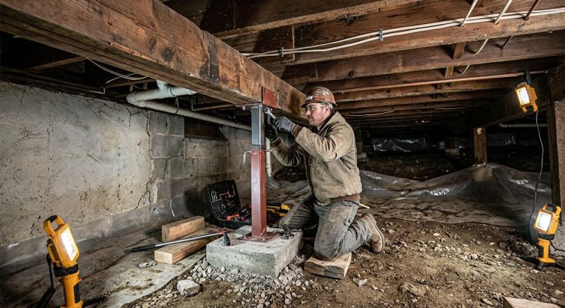 Crawlspace Foundation Repair in Contra Costa County, CA