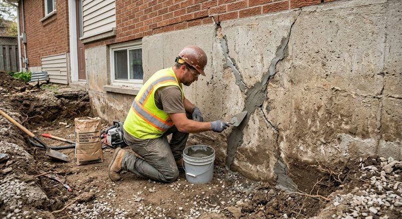 Foundation Crack Repair in Vacaville, CA