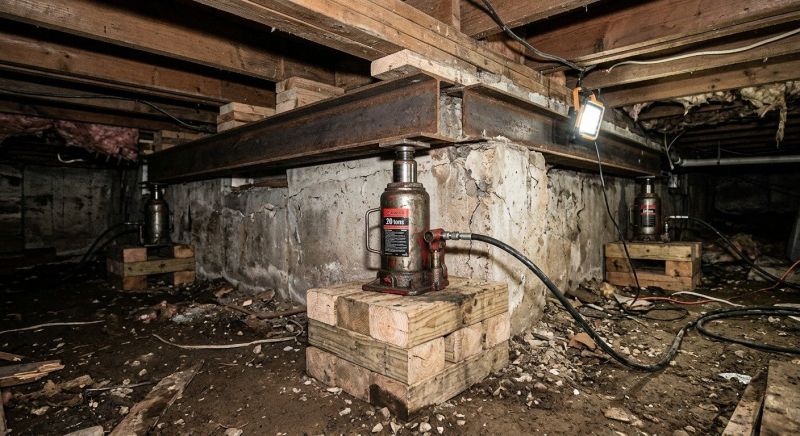 Foundation Jacking in Concord, CA