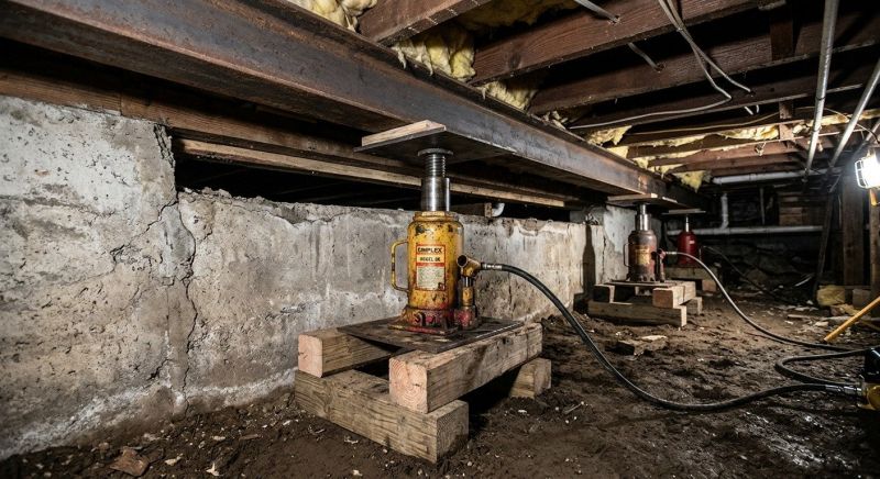 Foundation Jacking in Solano County, CA