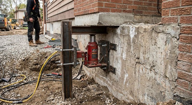 Foundation Jacking in Napa, CA