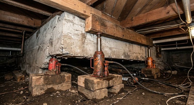 Foundation Jacking in Napa County, CA