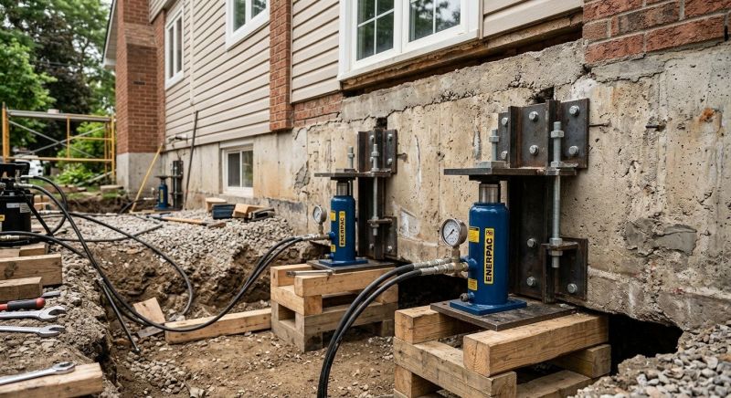 Foundation Jacking in Sonoma, CA