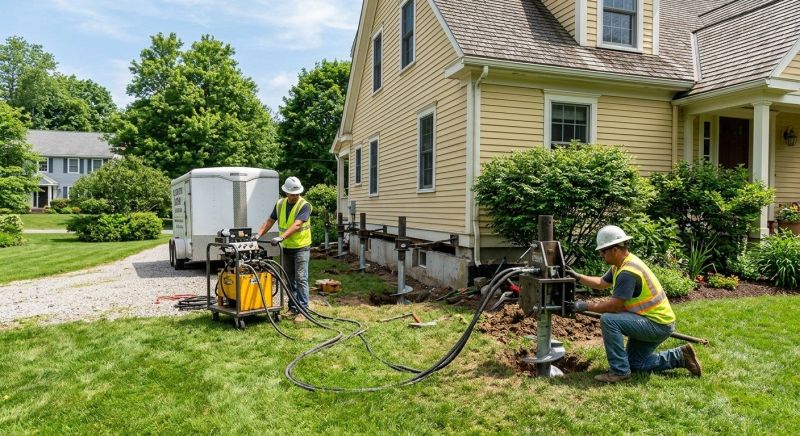 Foundation Lifting in Solano County, CA