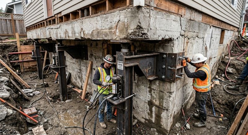 Foundation Lifting in Vallejo, CA