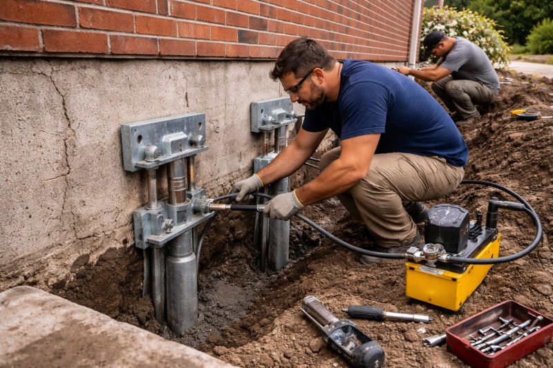 Foundation Pier Repair in Solano County, CA