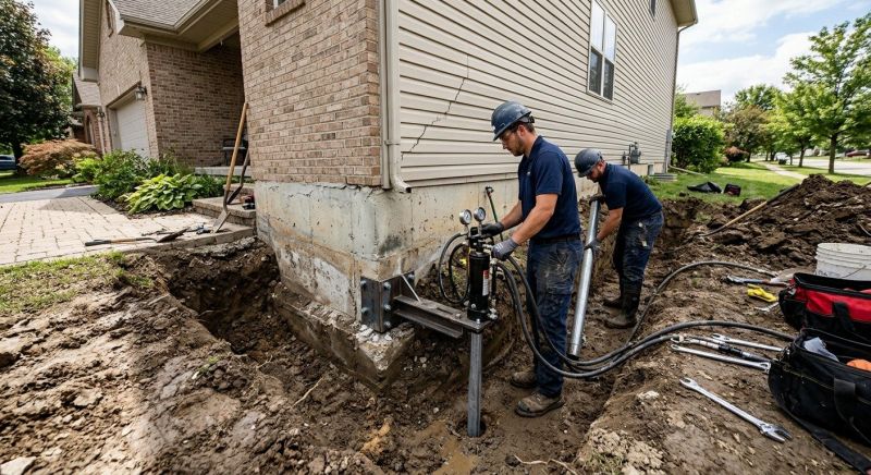 Foundation Settlement Repair in Solano County, CA
