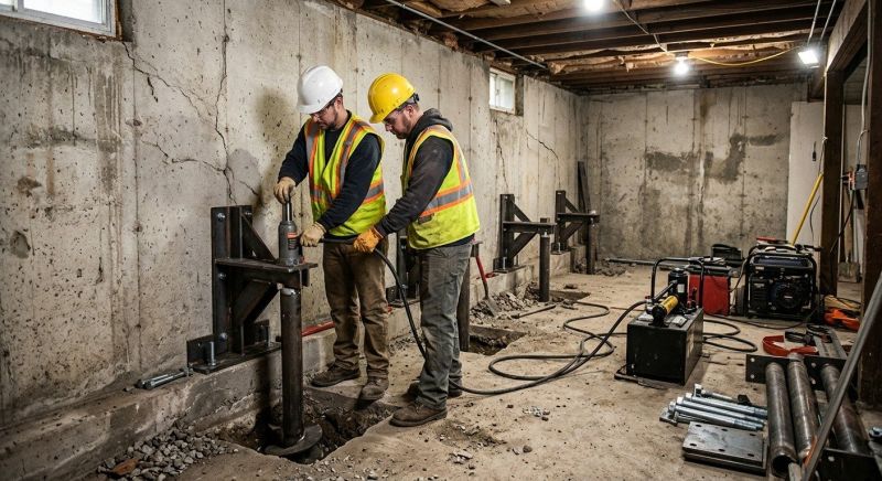 Foundation Stabilizing in Davis, CA