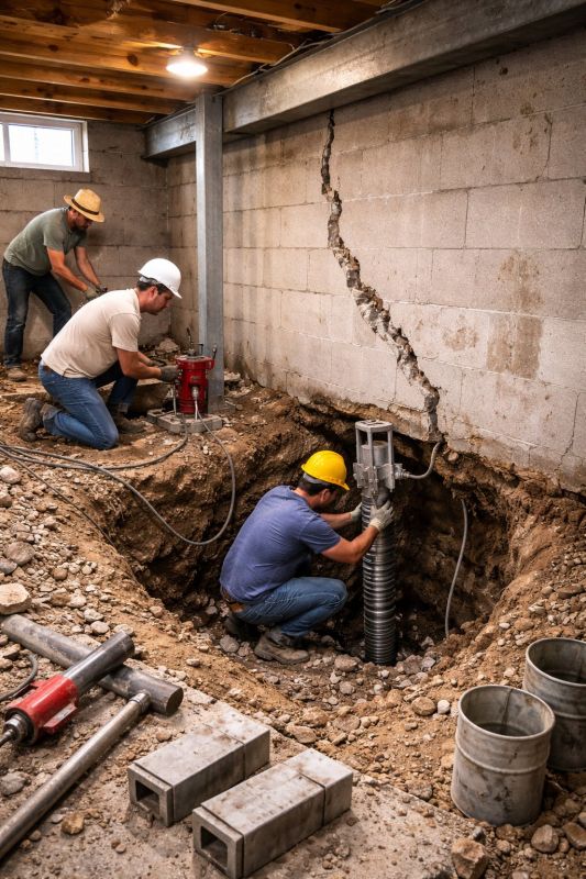 Foundation Structural Repair in Antioch, CA
