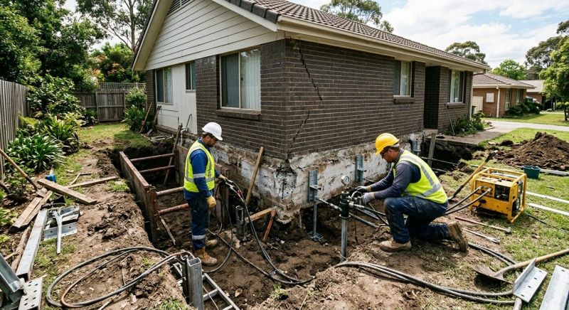 Foundation Structural Repair in Martinez, CA