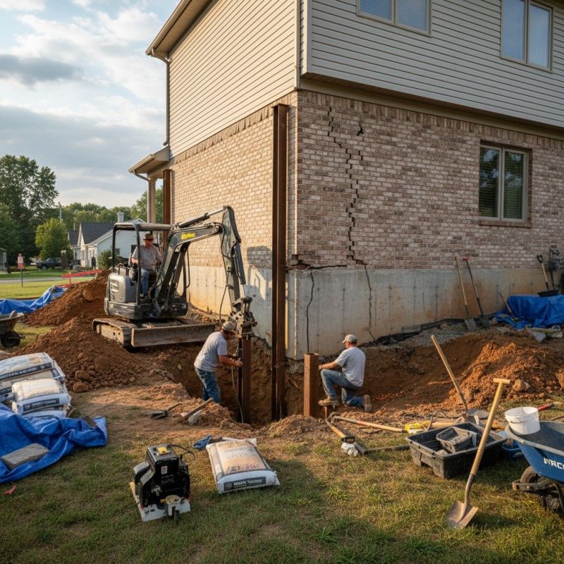 Foundation Structural Repair in Travis Afb, CA