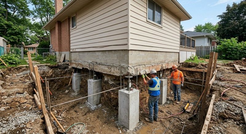 Foundation Underpinning in Solano County, CA
