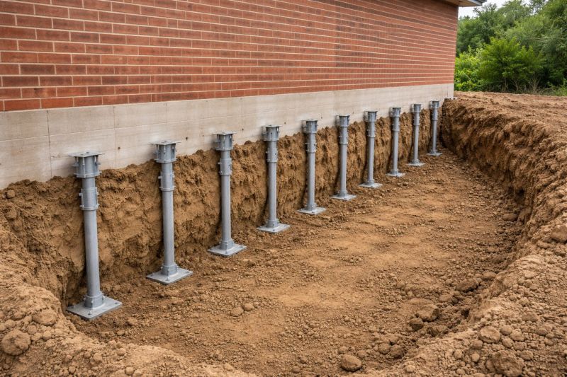 Helical Piers Installation in Solano County, CA