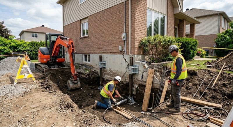 House Foundation Repair in Napa County, CA