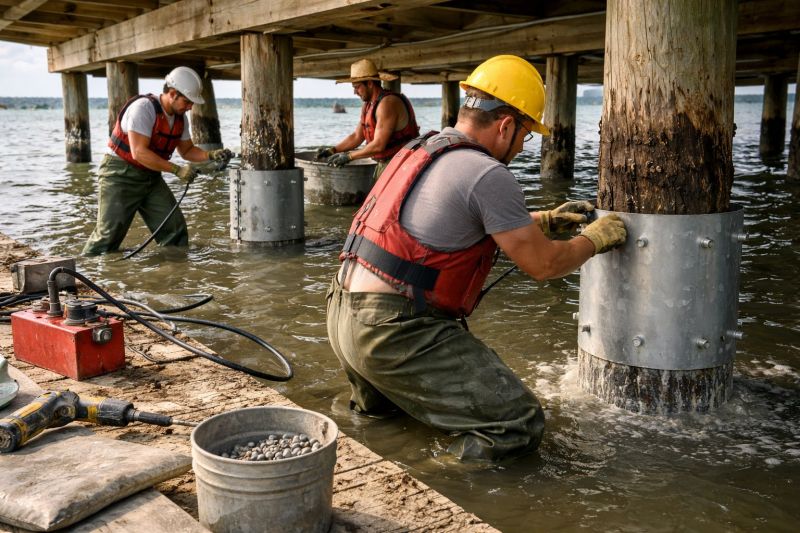 Piling Repair in Vacaville, CA