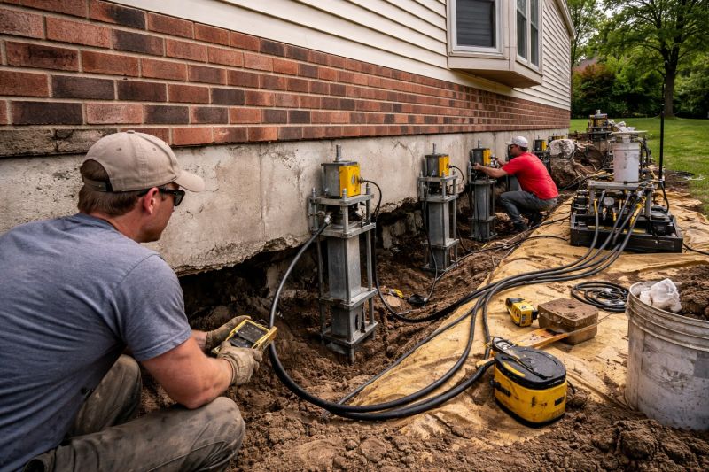 Settling Foundation Service in Suisun City, CA