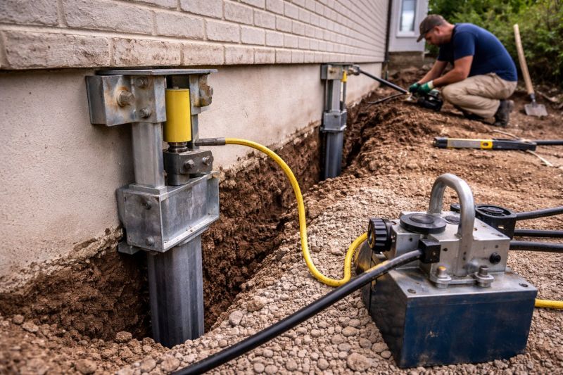 Sinking Foundation Repair in Fairfield, CA