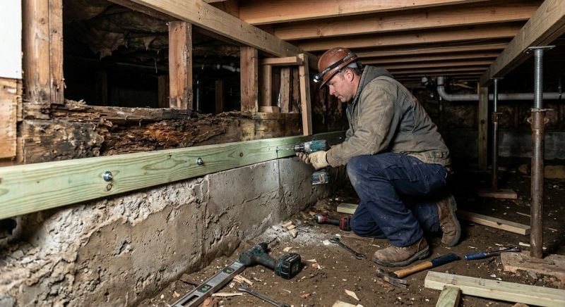 Sinking Foundation Repair in Solano County, CA