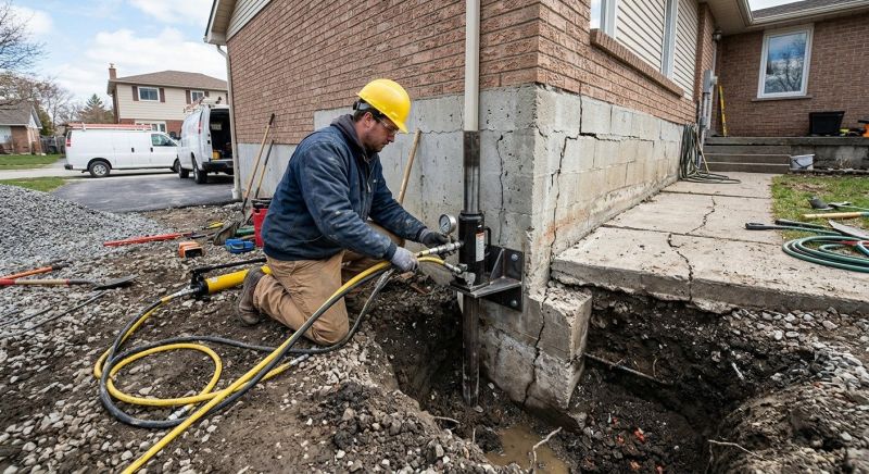 Sinking Foundation Repair in Rio Vista, CA