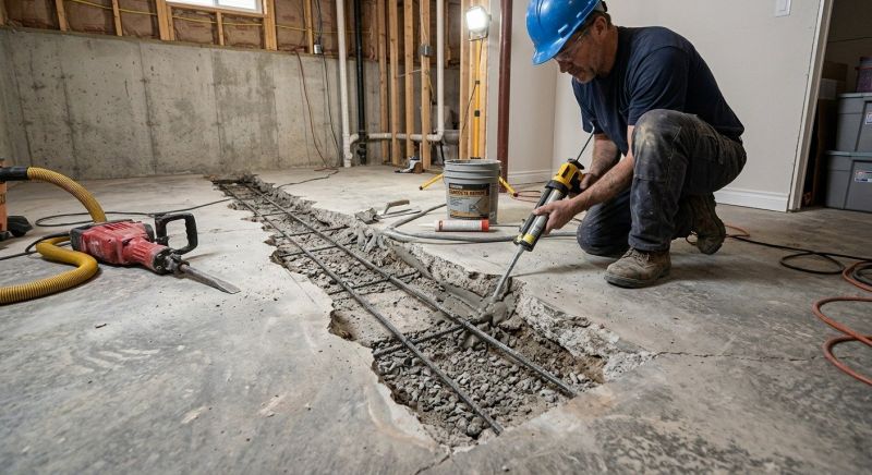 Slab Foundation Repair in Solano County, CA
