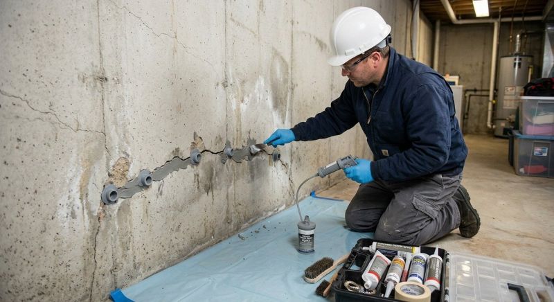 Structural Crack Repair in Solano County, CA