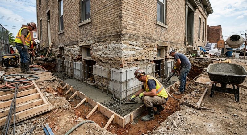 Structural Underpinning in Solano County, CA